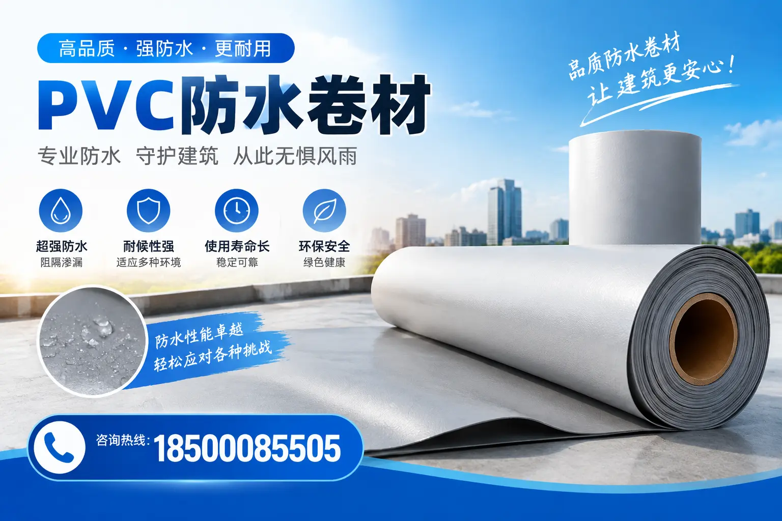 如何选择高质量的PVC防水卷材？安康消费者必看指南