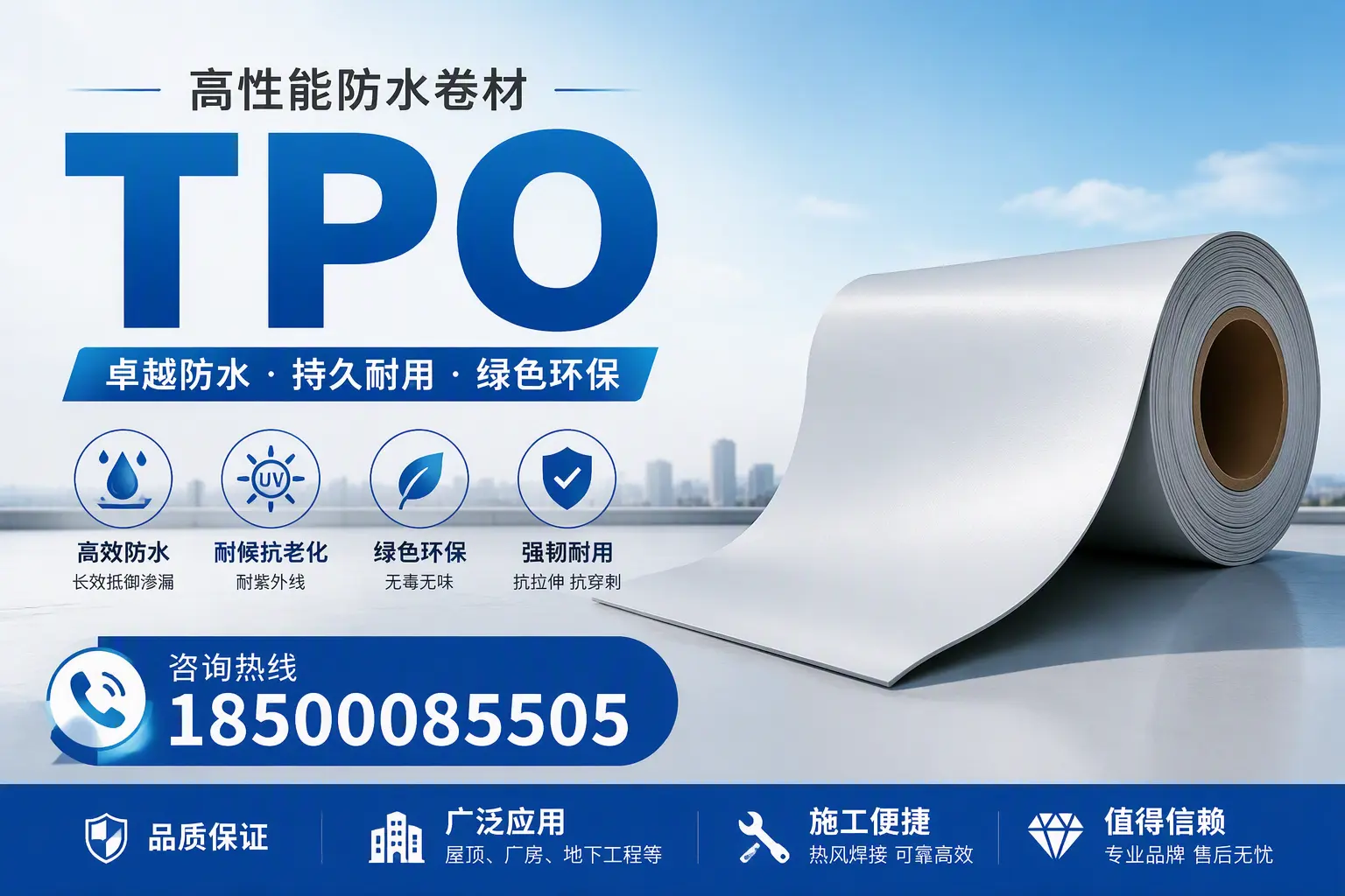 TPO材料的环保特性及其在安康的应用